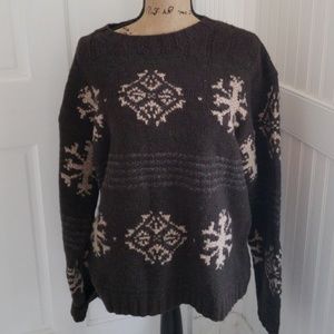 Hand Knit Shetland Wool Sweater